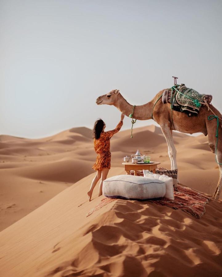 Camel Trekking Desert Camp Merzouga Exterior photo